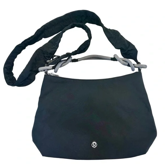 lululemon athletica Black and Gray Convertible Crossbody Bag - Picture 2 of 13